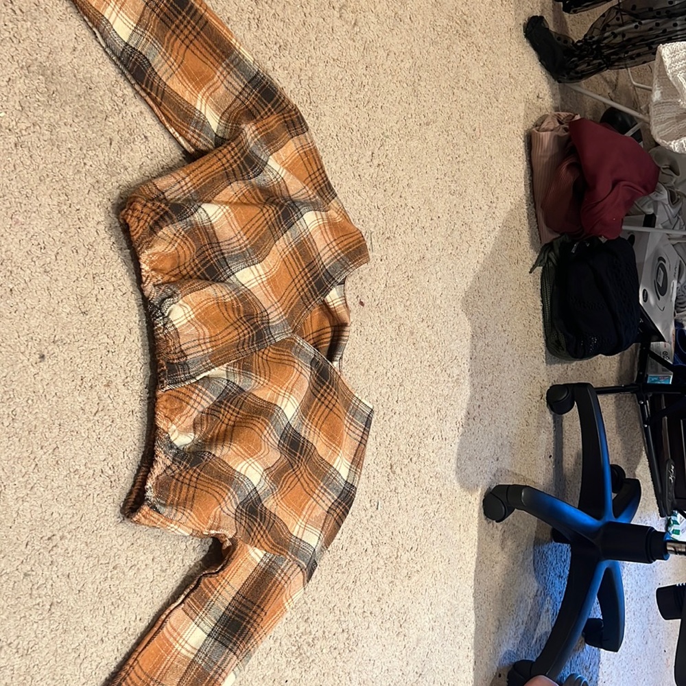 fall long sleeve crop, XL